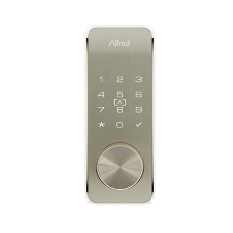 Satin Nickel DB2S Smart Technology RFID Deadbolt Lock with Key